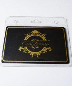 Alternative view of Porte badge professionnel souple (86x54mm) - CZ145-3000-01