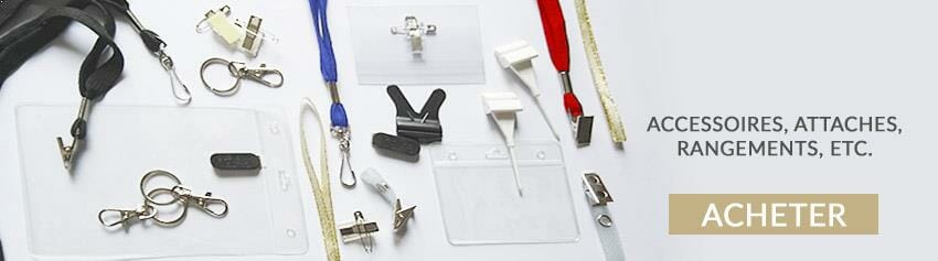 Acheter accessoires carte plastique et accessoires porte badge professionnel commercialisé sur cardzprinter