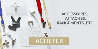 Accessoires carte plastique et accessoires porte badge professionnel à acheter sur le site internetcardzprinter