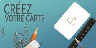 Créer impression carte plastique pvc personnalisée