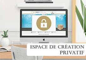 Espace de création privatif cardzprinter