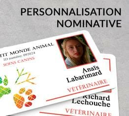 Impression carte plastique personnalisation nominative cardzprinter