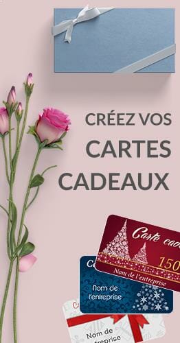 Impression cartes cadeaux cartes privilèges cardzprinter