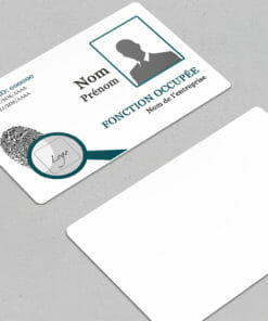 Badge professionnel nominatif Scrutatores Bleu
