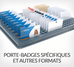 Acheter des porte-badges en ligne directement sur la boutique en ligne du spécialiste en impression carte pvc.