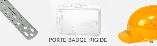Quel porte badge rigide professionnel choisir quand on travaille en milieu difficile comme les chantiers ou en extérieur ?