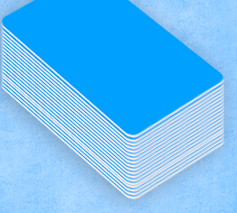 Collection de badge pro de couleur bleu