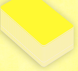 Prendez le badge de couleur qui vous convient, ici ils sont avec du jaune
