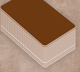 Acheter votre badge nominative marron