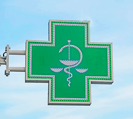 Badge d'indentification pour du personnel médical comme les pharmacies à paris