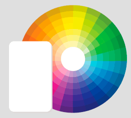 La création de votre badge peut se faire en sélectionnant par couleur dans notre catalogue