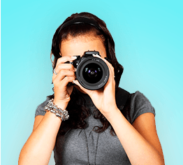 Création en direct de votre futur badge de photographe professionnel