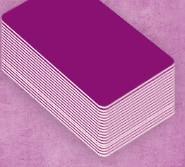 Facilitez la création de vos badges avec nos modèles personnalisables de couleur violette