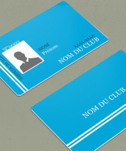 Carte Membre Revolutio Bleu