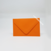 Emballage carte cadeau de couleur orange