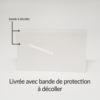 explication d'utilisation de la protection adhésive à coller sur votre carte ou badge plastique