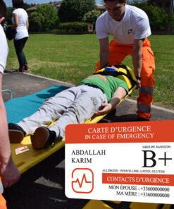 Carte de vie en cas d’urgence