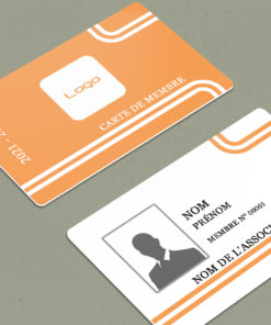 Carte Membre Lineae Orange