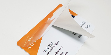 Protégez vos cartes membres avec un overlay. Cette protection adhésive est très pratique pour coller une photo en dessous.